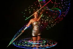 Angie LED Hoops