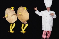 Chicks - 2 eggs with Chef