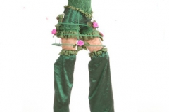 English Roses - Flower themed stilt walkers