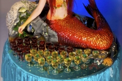 Mermaid living drinks table