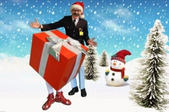 Man in a Box - Christmas Present