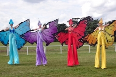 Mariposa - Butterfly stilt walkers