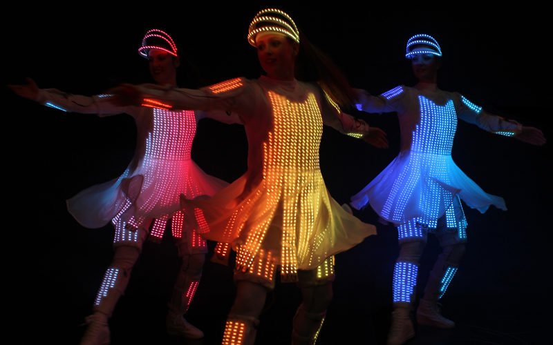 Supernova - LED Costumed Tron-style dance act