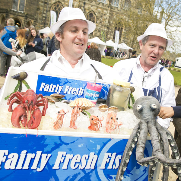 Fairly Fresh Fish Co - Sea food based comedy walkabout characters