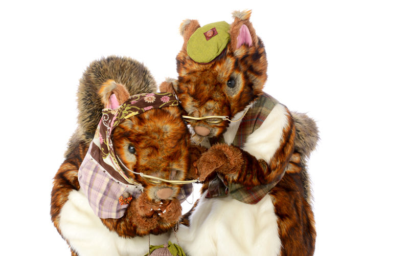 Nutkins - Comical squirrel walkabout characters