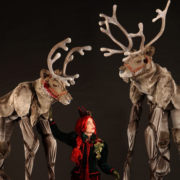 Regal Reindeer - Stilt walkabout characters